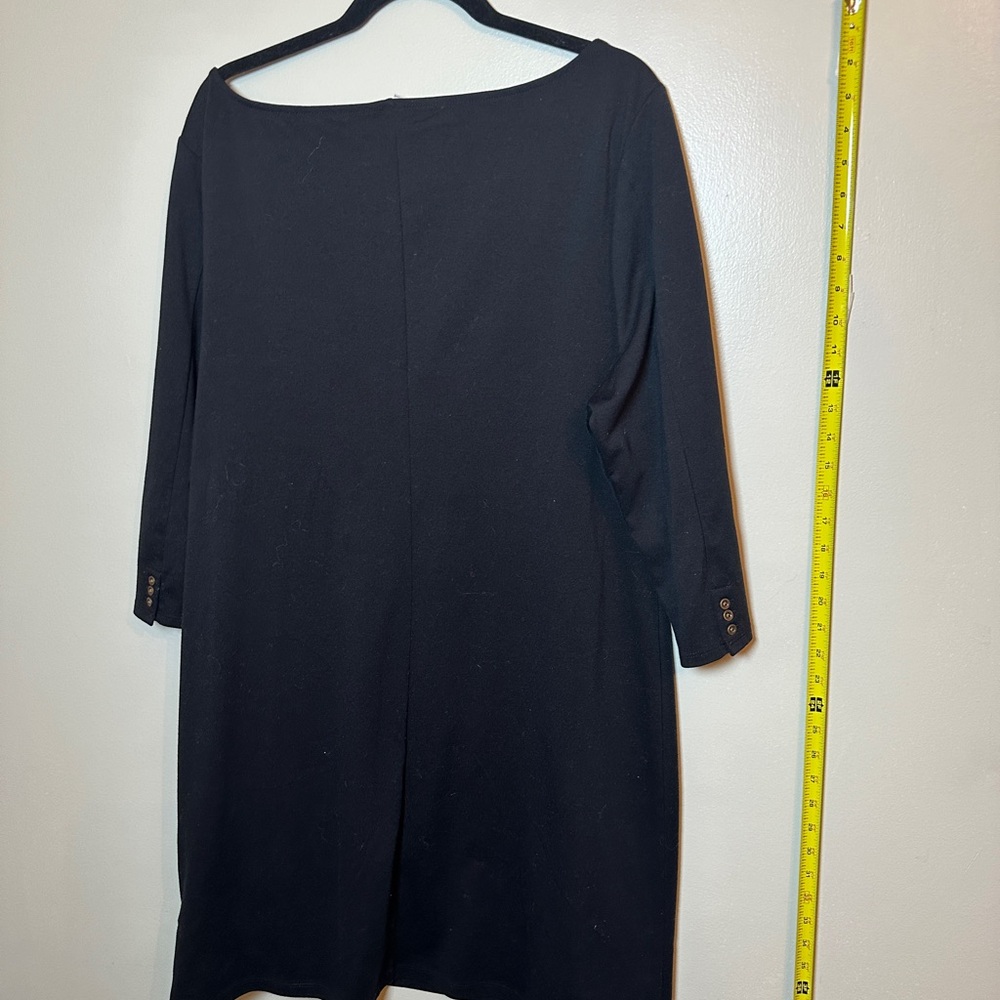Old Navy Classic Black Long Sleeve Dress